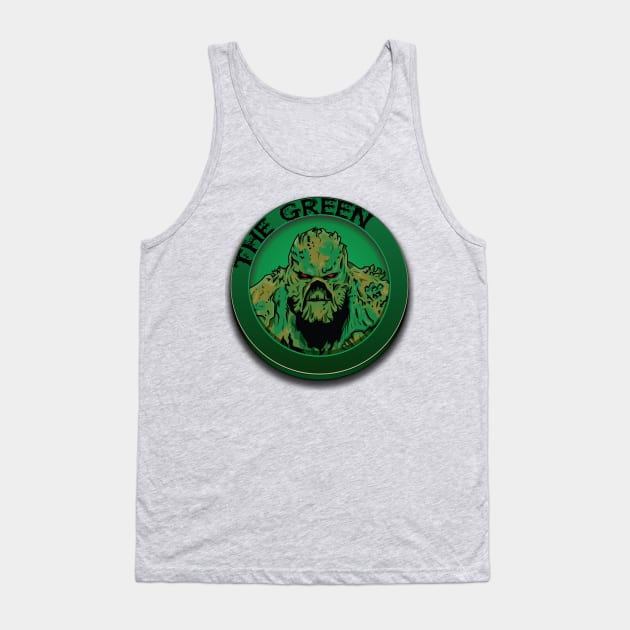 Avatar of the Green (Swamp Thing) Tank Top by Exit8